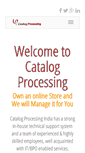 Mobile Screenshot of catalogprocessing.com